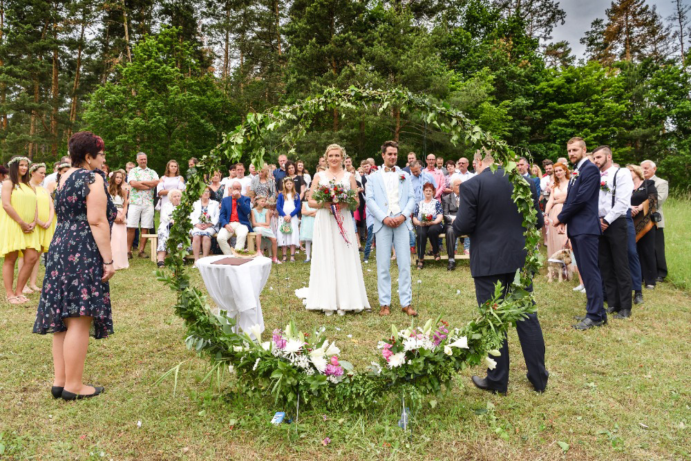 stavba v penzionu Myškův mlýn